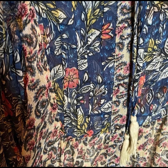 Free People Estelle Chiffon Maxi Dress XS - Picture 9 of 9